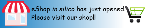 eShop in silico has just opened.